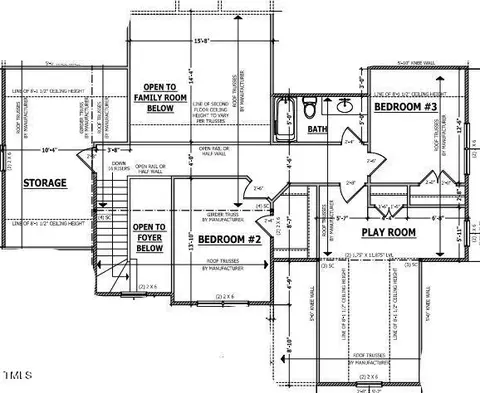 Floorplan - 27 Prency Ln, Middlesex, NC 27557 photo 2 of 2