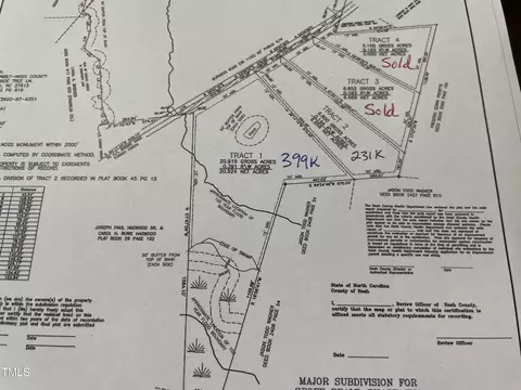 0 Burgess Road Tract #1, Middlesex, NC 27557