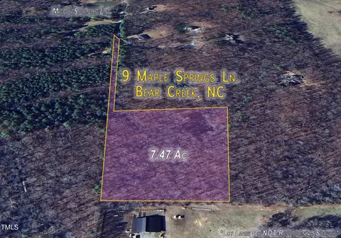 lot9 Maple Springs Ln, Bear Creek, NC 27207