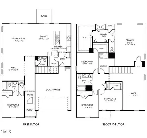 Floorplan - 184 Squirrel Oaks Ln, Garner, NC 27529 photo 1 of 1