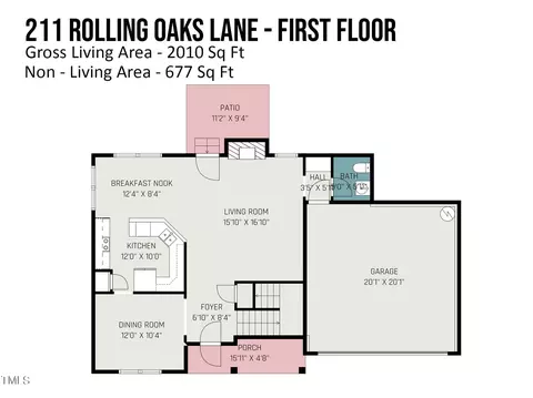 Floorplan - 211 Rolling Oaks Ln, Benson, NC 27504 photo 2 of 2