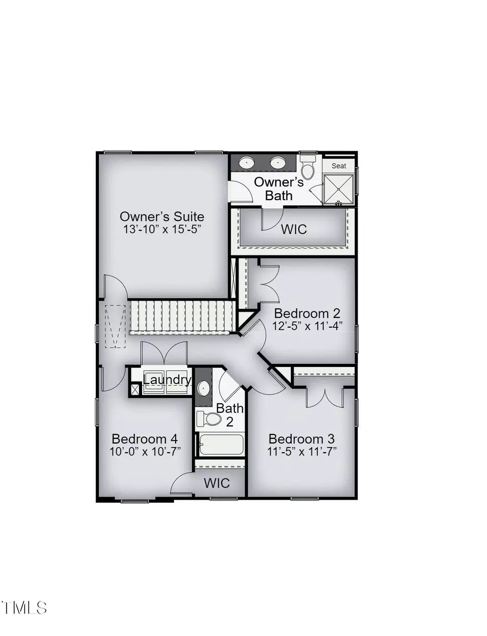 Floorplan - 97 Plainfield Ln #BRUNSWICK- CRAFTSMAN, Lillington, NC 27546 photo 2 of 2