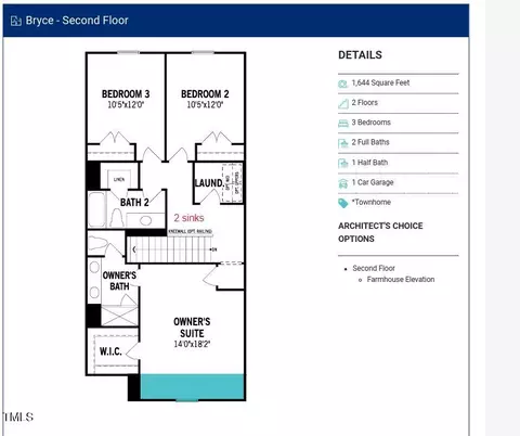 Floorplan - 187 Pinkie Ln, Garner, NC 27529 photo 2 of 2