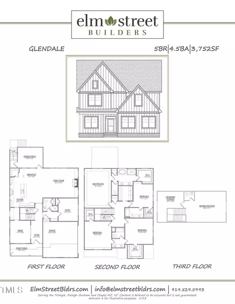 Floorplan - 5402 Garrett Rd, Durham, NC 27707 photo 1 of 2