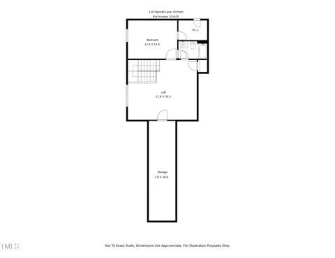 Floorplan - 110 Gadwall Ln, Durham, NC 27703 photo 2 of 2