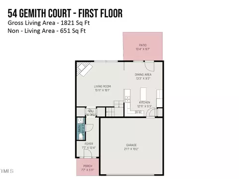 Floorplan - 54 Gemith Ct, Clayton, NC 27520 photo 2 of 2