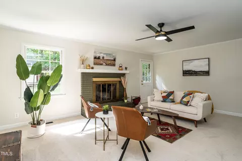 Living - 4700 Berini Dr, Durham, NC 27705 photo 2 of 4