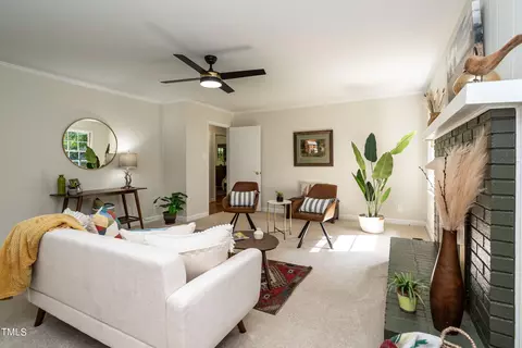 Living - 4700 Berini Dr, Durham, NC 27705 photo 4 of 4