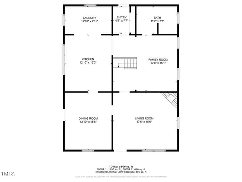 Floorplan - 301 S 18th St, Erwin, NC 28339 photo 2 of 2