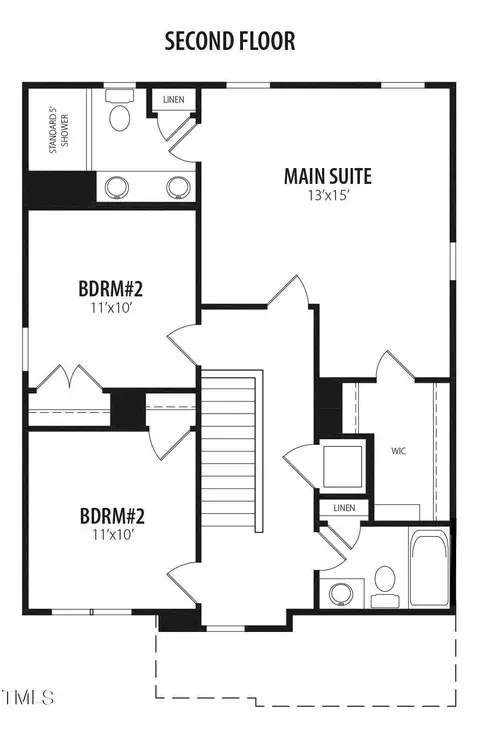 Floorplan - 175 W Saltgrass Ln, Smithfield, NC 27577 photo 2 of 2