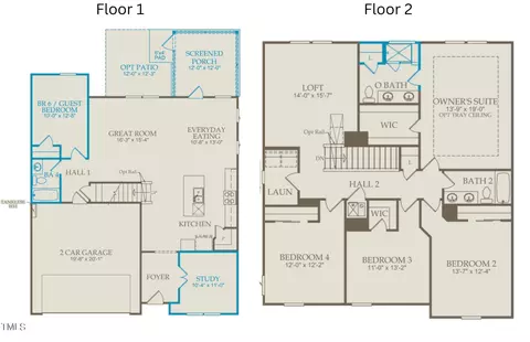 Floorplan - 707 Mayfly Way, Durham, NC 27703 photo 1 of 1