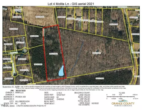 lot4 Molita Ln, Mebane, NC 27302
