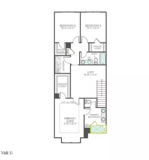 Floorplan - 607 Hyperion Aly, Wake Forest, NC 27587 photo 1 of 1