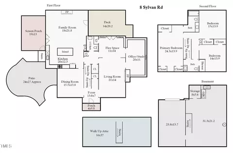 Floorplan - 8 Sylvan Rd, Durham, NC 27701 photo 1 of 1