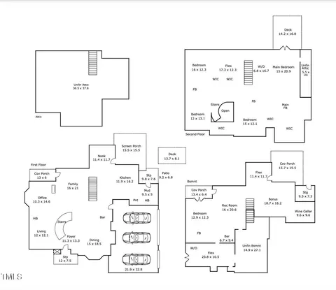 Floorplan - 303 Devonhall Ln, Cary, NC 27518 photo 1 of 1