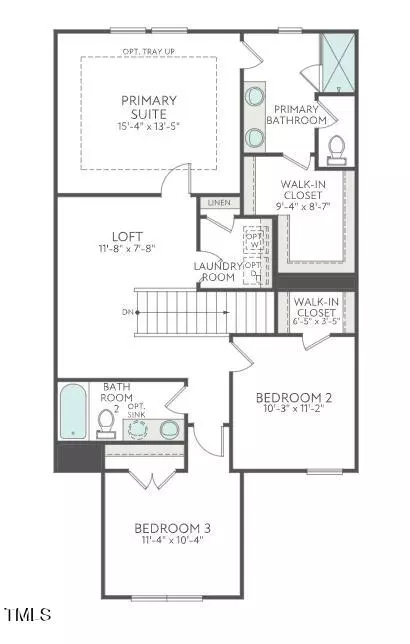 Floorplan - 615 Brittany Ct, Durham, NC 27703 photo 1 of 1