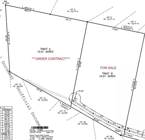 Tract B Antioch Church Road, Timberlake, NC 27583