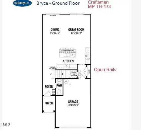 Floorplan - 108 Kobus Ct, Garner, NC 27529 photo 1 of 2