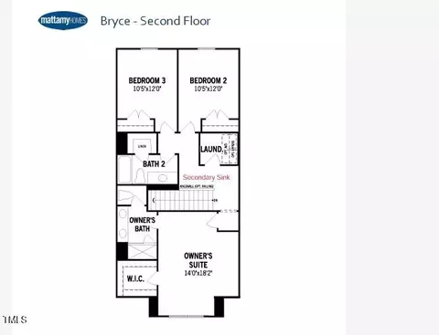 Floorplan - 116 Kobus Ct, Garner, NC 27529 photo 2 of 2