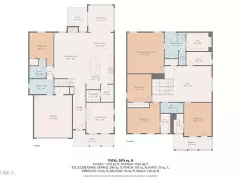 Floorplan - 143 Steppe Way, Garner, NC 27529 photo 1 of 1