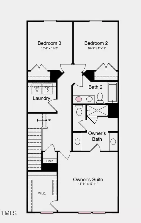 Floorplan - 8714 Wardle Ct, Wake Forest, NC 27587 photo 1 of 2