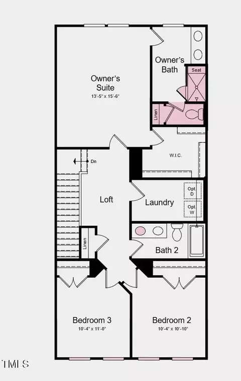 Floorplan - 8712 Wardle Ct, Wake Forest, NC 27587 photo 1 of 2