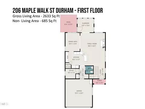 206 Maple Walk St, Durham, NC 27703 photo 2