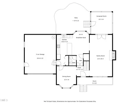 Floorplan - 1302 Apache Ln, Apex, NC 27502 photo 1 of 4