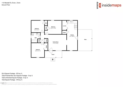 Floorplan - 112 Woodall Dr, Erwin, NC 28339 photo 1 of 2