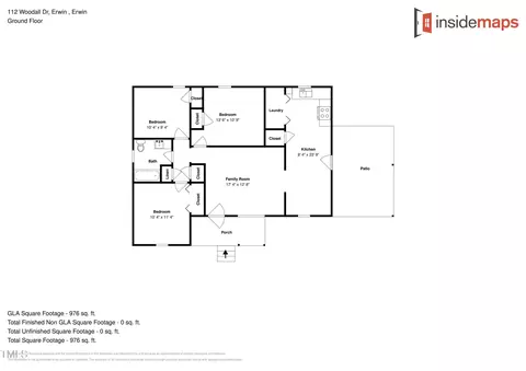 Floorplan - 112 Woodall Dr, Erwin, NC 28339 photo 2 of 2
