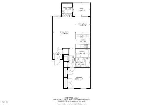 Floorplan - 3369 Tarleton E #E03, Durham, NC 27713 photo 1 of 1