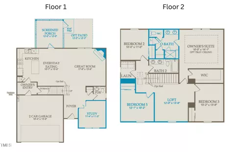 Floorplan - 1105 Freestone Rd, Durham, NC 27703 photo 1 of 1