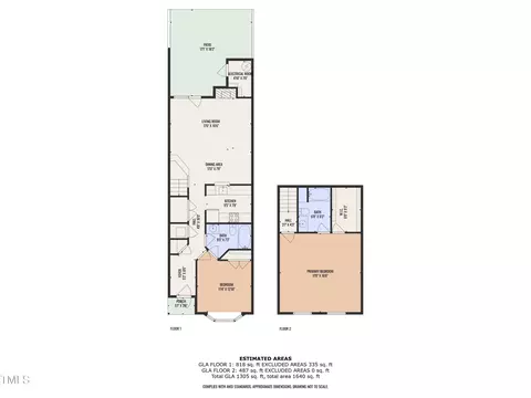 Floorplan - 2 Forest Green Dr, Durham, NC 27705 photo 1 of 4