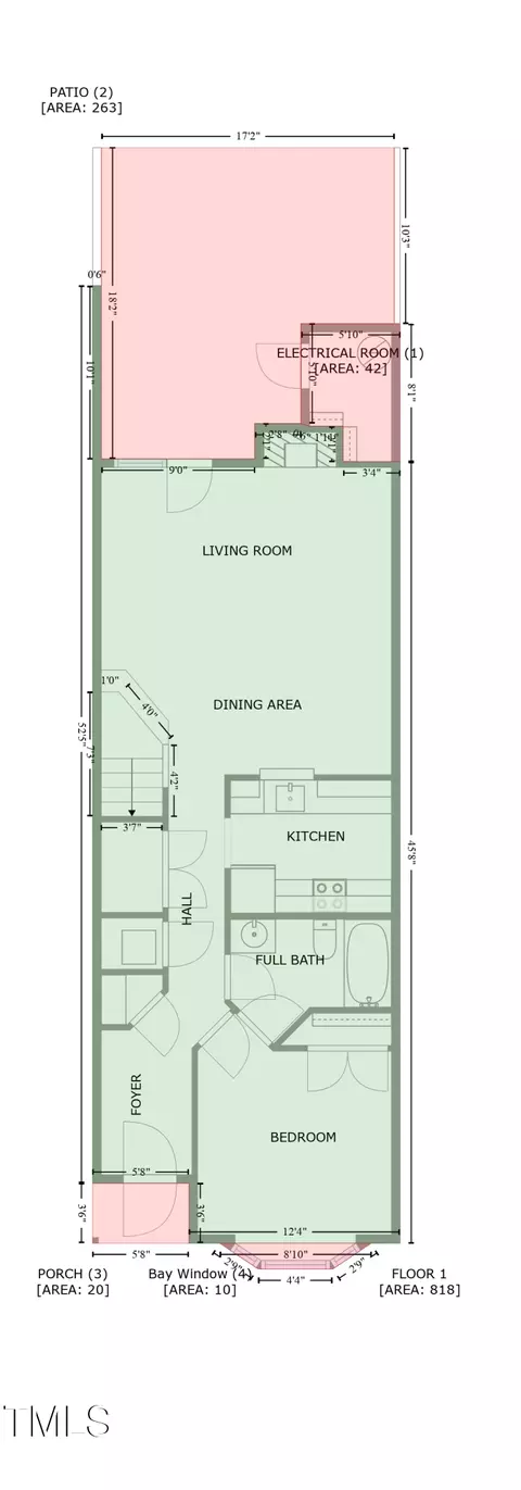 Floorplan - 2 Forest Green Dr, Durham, NC 27705 photo 2 of 4