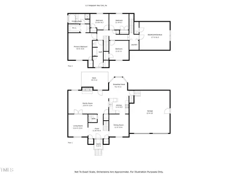Floorplan - 112 Ridgepath Way, Cary, NC 27511 photo 3 of 3