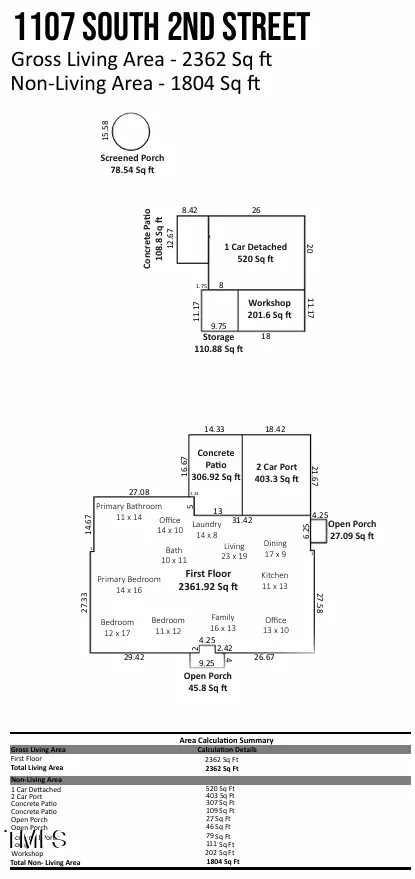 Floorplan - 1107 S 2nd St, Smithfield, NC 27577 photo 1 of 1