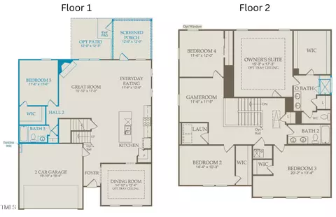 Floorplan - 1100 Freestone Rd, Durham, NC 27703 photo 1 of 1