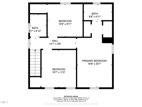 Floorplan - 1112 Chalk Level Rd, Durham, NC 27704 photo 2 of 3