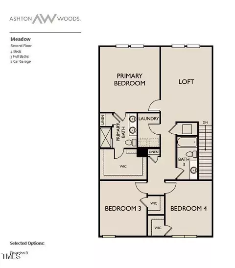 Floorplan - 6814 Galloway Dr, Middlesex, NC 27557 photo 2 of 2