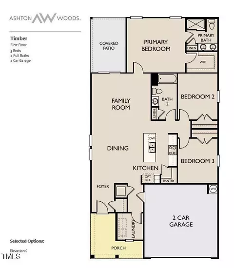 Floorplan - 11186 Salers Loop, Middlesex, NC 27557 photo 1 of 1