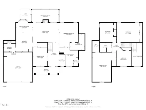 Floorplan - 131 Tracker Ct, Garner, NC 27529 photo 1 of 1