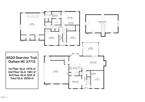 6520 Deerview Trl, Durham, NC 27712 photo 2