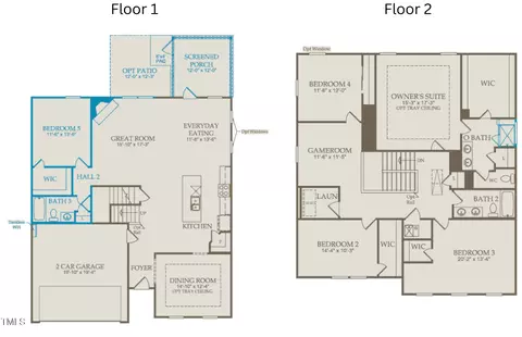 Floorplan - 1103 Freestone Rd, Durham, NC 27703 photo 1 of 1