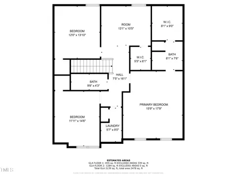 Floorplan - 6888 Bellawood Dr, Trinity, NC 27370 photo 3 of 3