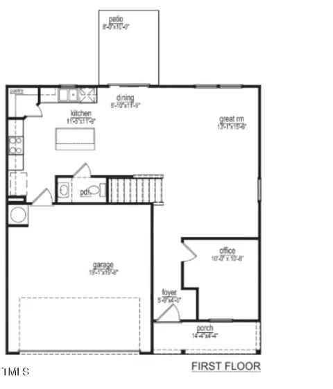Floorplan - 804 E D St, Butner, NC 27509 photo 1 of 1