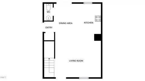 Floorplan - 1205 Bent Willow Dr, Durham, NC 27704 photo 1 of 2