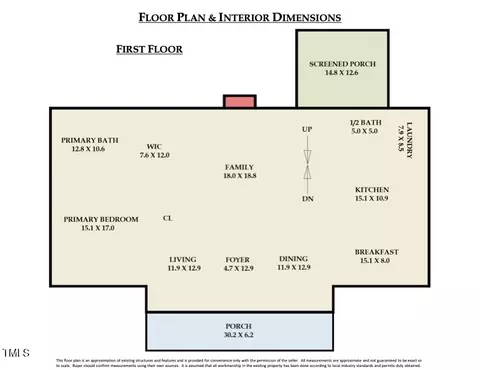 Floorplan - 5000 Celbridge Pl, Raleigh, NC 27613 photo 1 of 2