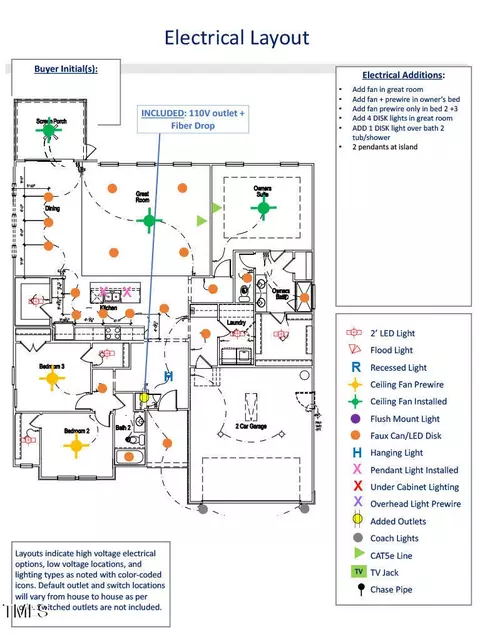 Floorplan - 63 Tee Time Ter, Benson, NC 27504 photo 1 of 1