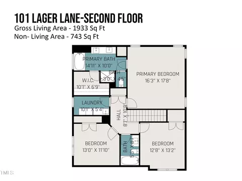 Floorplan - 101 Lager Ln, Garner, NC 27529 photo 2 of 2