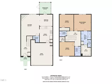 Floorplan - 520 Brier Crossings Loop, Durham, NC 27703 photo 5 of 5